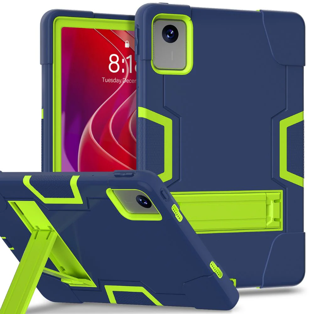 [Built-in Stand] Lenovo Tab M11 11.0" 2024 (TB-330XU/330FU) - Silicone Drop Proof Heavy Duty Series Case - Image 3
