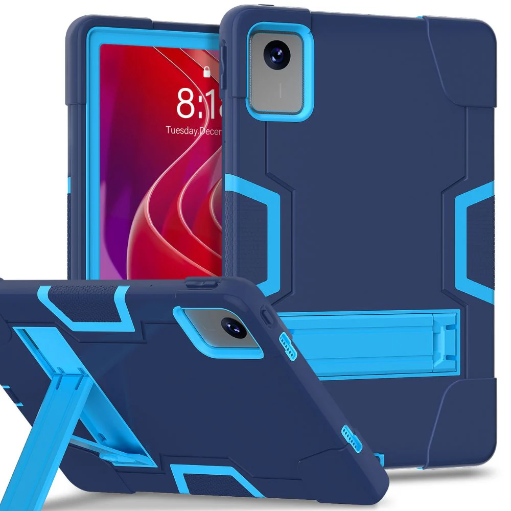 [Built-in Stand] Lenovo Tab M11 11.0" 2024 (TB-330XU/330FU) - Silicone Drop Proof Heavy Duty Series Case - Image 5