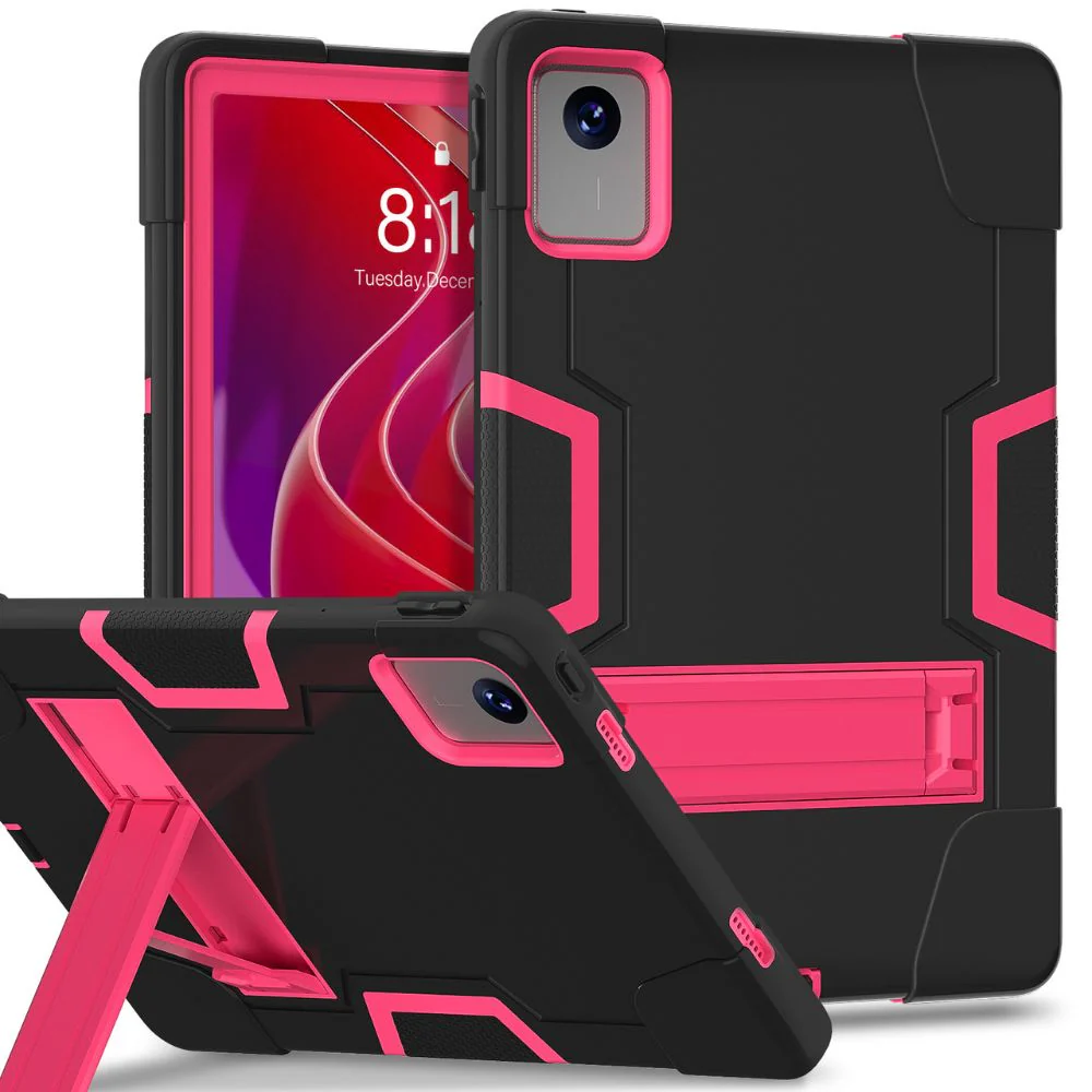 [Built-in Stand] Lenovo Tab M11 11.0" 2024 (TB-330XU/330FU) - Silicone Drop Proof Heavy Duty Series Case - Image 9