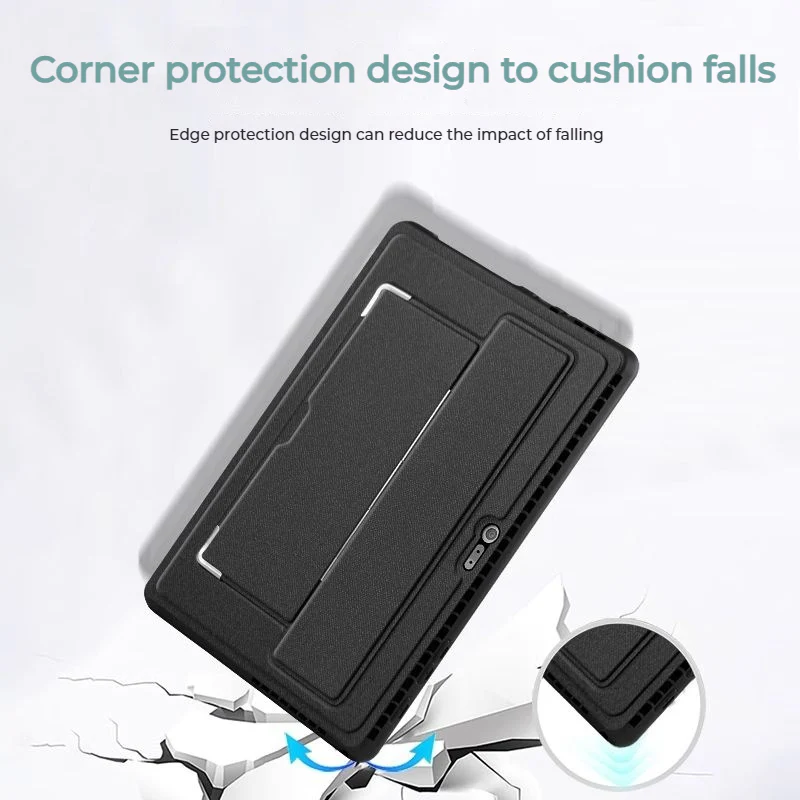 [Built-in Stand] Microsoft Surface Pro 7 (1866) - Full Body Shockproof Metal Rotating Rotatable Stand Case - Image 4