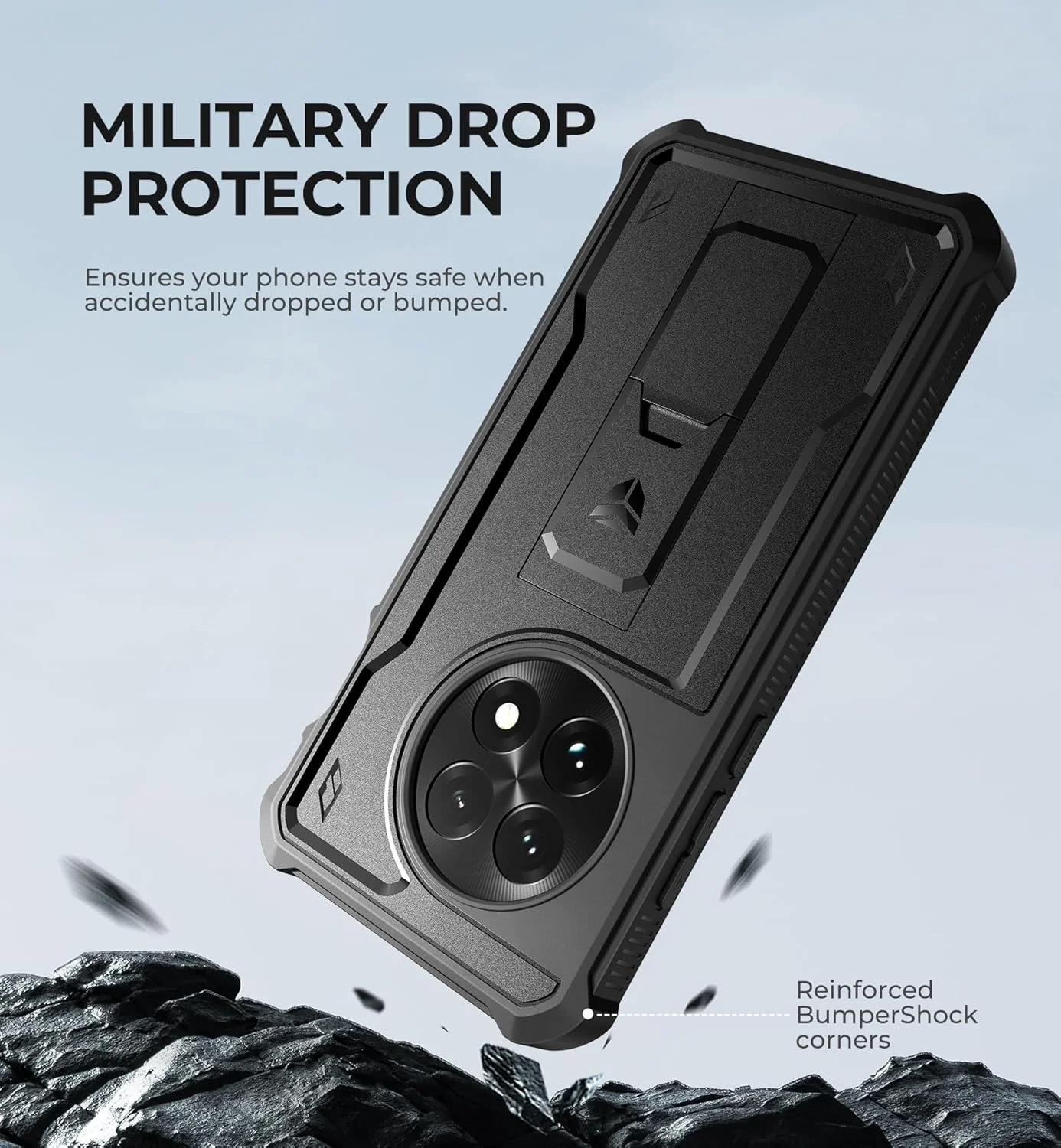 [Built-in Stand] OnePlus 13 - Heavy Duty Defender Armor Drop Proof Stand Case - Image 7