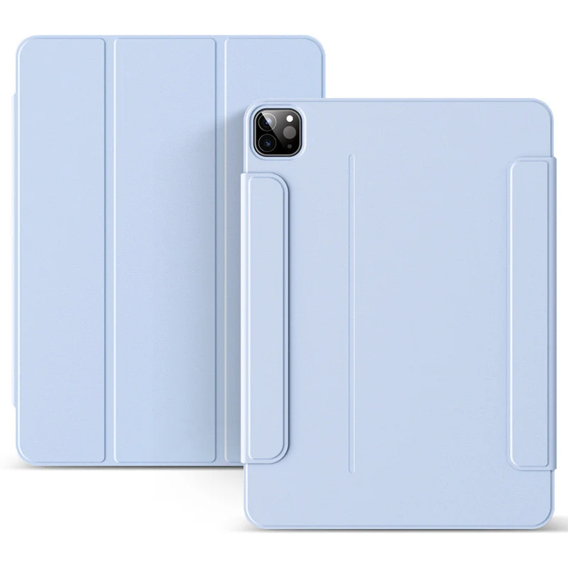 [Built-in & Stand][Pencil Holder] Apple iPad Pro 11-inch M4/M5 (2024/2025) Powerful Magnetic Attachment Slim Trifold Stand Supports Pencil(USB-C) Durable Protection Case - Image 11