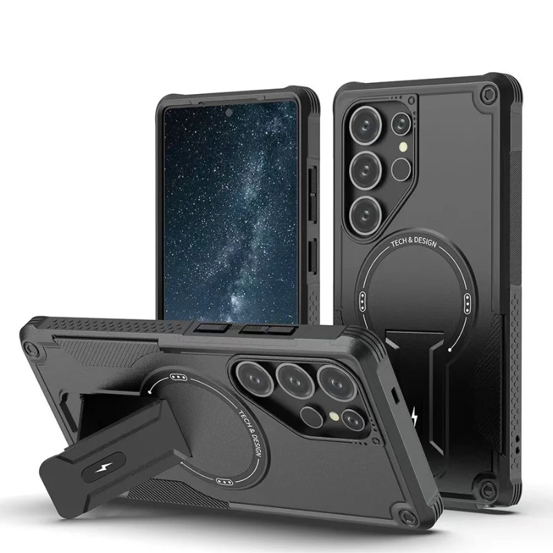 [Built-in Stand] Samsung Galaxy A37 - Military-Grade Shockproof Case - Image 9