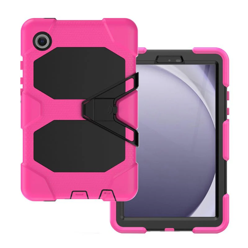 [Built-in Stand] Samsung Galaxy Tab A7 10.4" 2020 (T500/T505) - Multi Function Silicone PC Stand Shockproof Case - Image 4