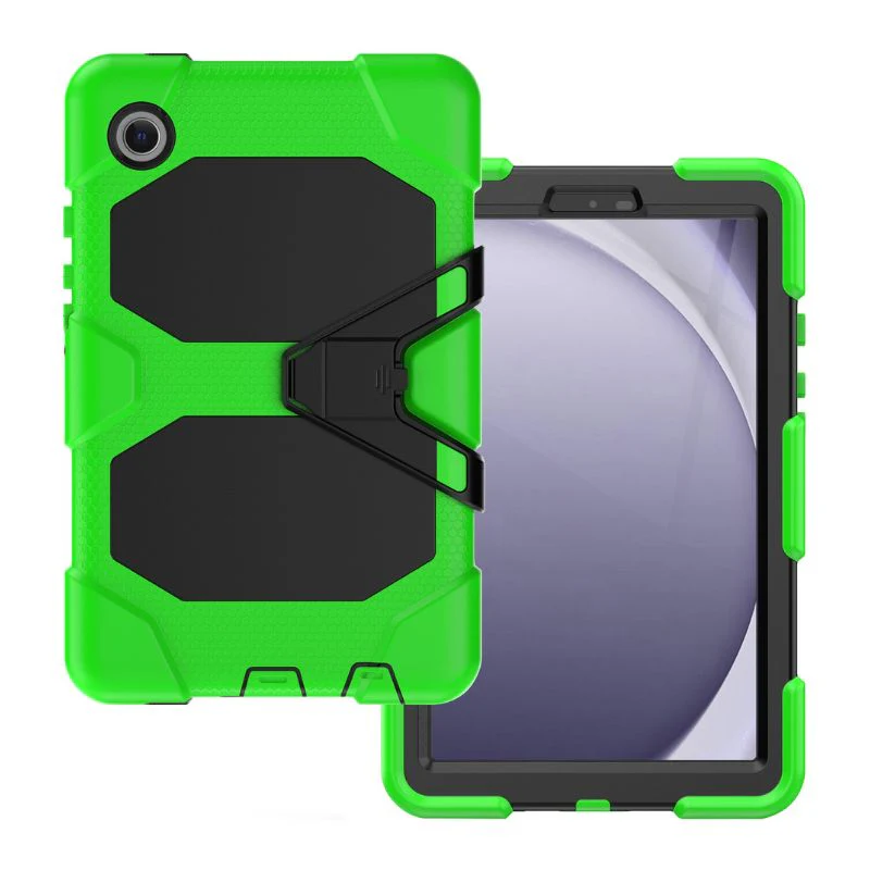 [Built-in Stand] Samsung Galaxy Tab A7 10.4" 2020 (T500/T505) - Multi Function Silicone PC Stand Shockproof Case - Image 5