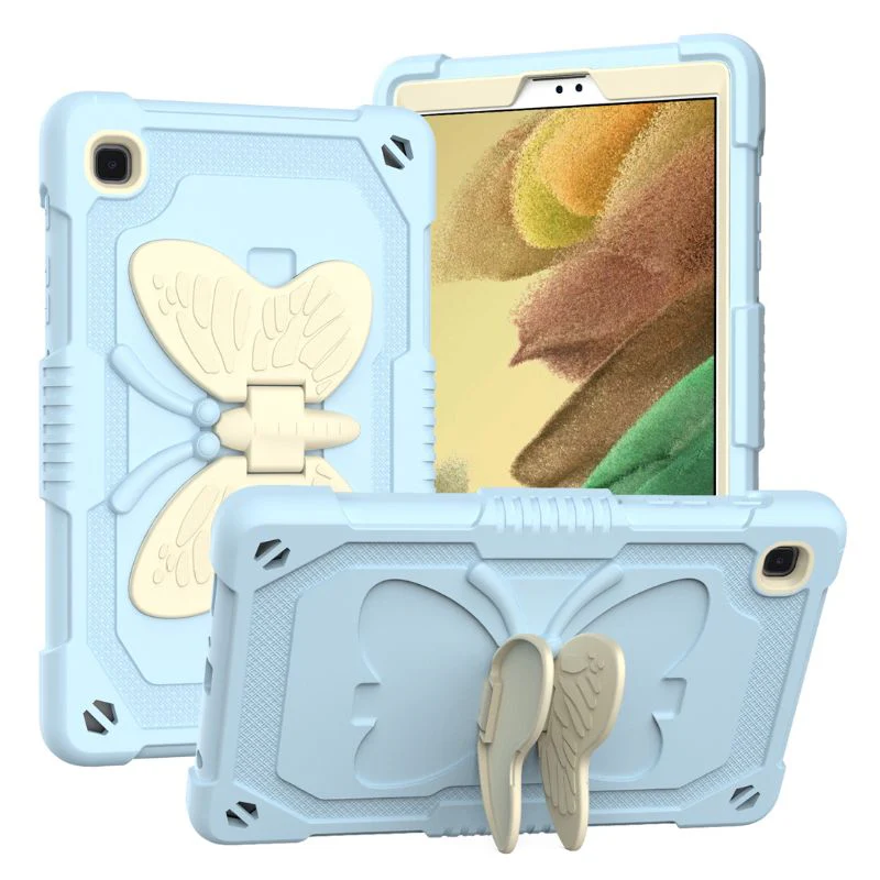 [Built-in Stand] Samsung Galaxy Tab A9 Plus 11’’ 2023 (X210/X215/X216B) - Kids Silicone Butterfly Heavy Duty Shockproof Case - Image 12