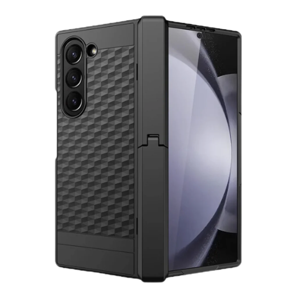[Built-in Stand] Samsung Galaxy Z Fold6 (SM-F956) - 2 in 1 Ultra-Thin Military-Grade Hinge Shockproof Case