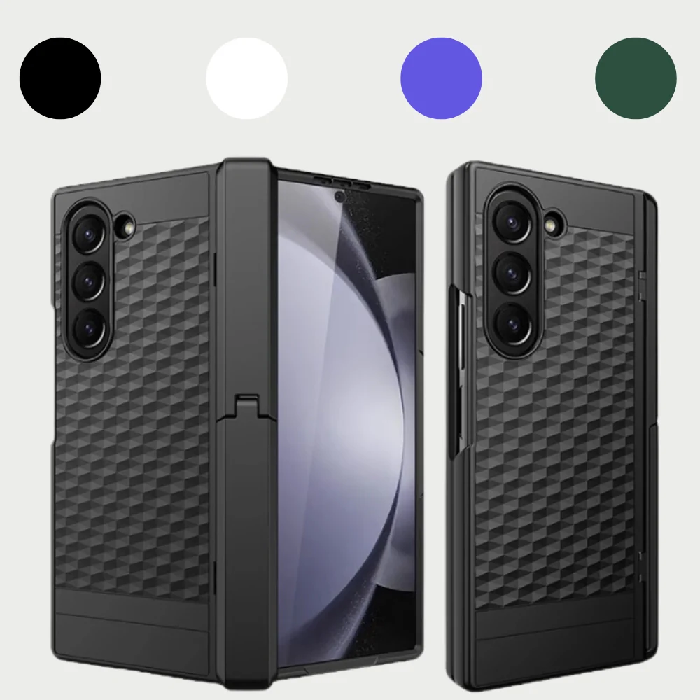 [Built-in Stand] Samsung Galaxy Z Fold6 (SM-F956) - 2 in 1 Ultra-Thin Military-Grade Hinge Shockproof Case - Image 2