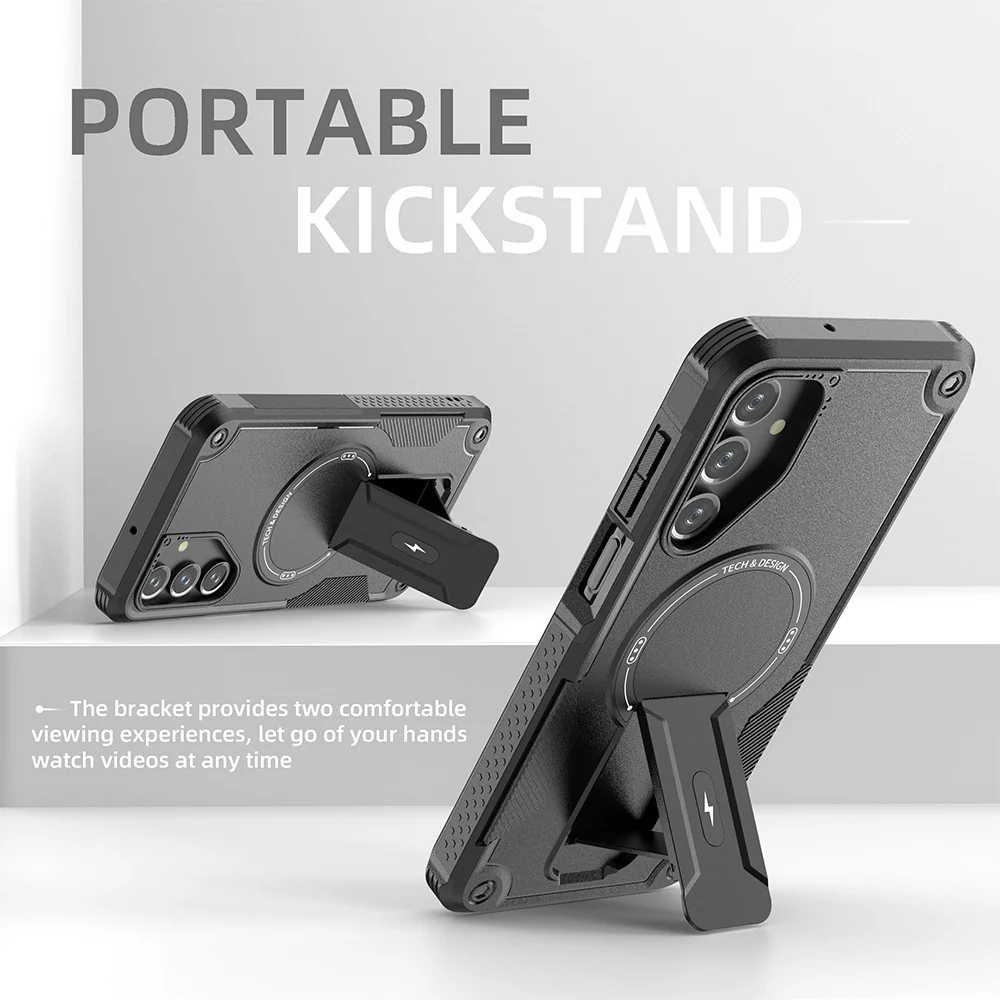 [Built-in Stand] Samsung S24/Plus/Ultra Heavy Duty Series Case - Image 9