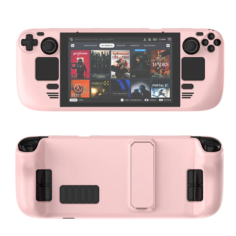[Built-in Stand] Steam Deck / OLED - PC Skin-Friendly Full-Coverage Shockproof Case - Image 10