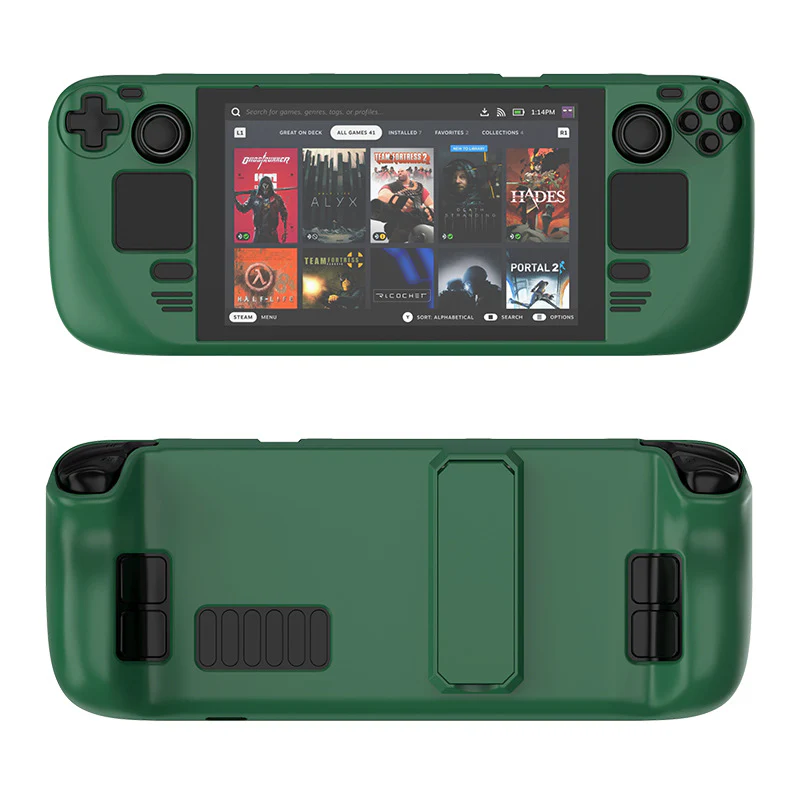 [Built-in Stand] Steam Deck / OLED - PC Skin-Friendly Full-Coverage Shockproof Case - Image 13