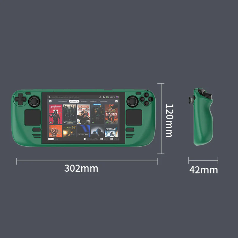 [Built-in Stand] Steam Deck / OLED - PC Skin-Friendly Full-Coverage Shockproof Case - Image 2