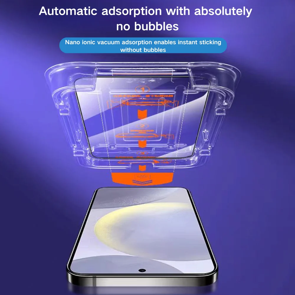 [Bundle][[Easy Automatic Fit Self-Installation Kit]] Samsung Galaxy S Series Magic Box Full Covered 9H Hardness HD Tempered Glass Screen Protector - Image 2