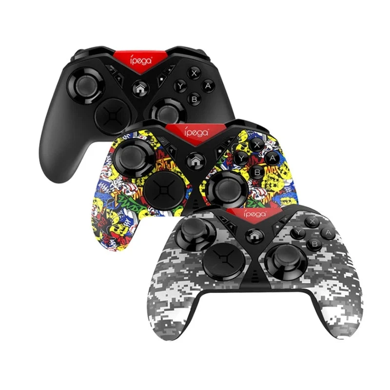 [Camouflage Color] Nintendo Switch/Android/PC Bluetooth Wireless Ergonomic Gamepad 6-Axis Vibration Game Controller - Image 3