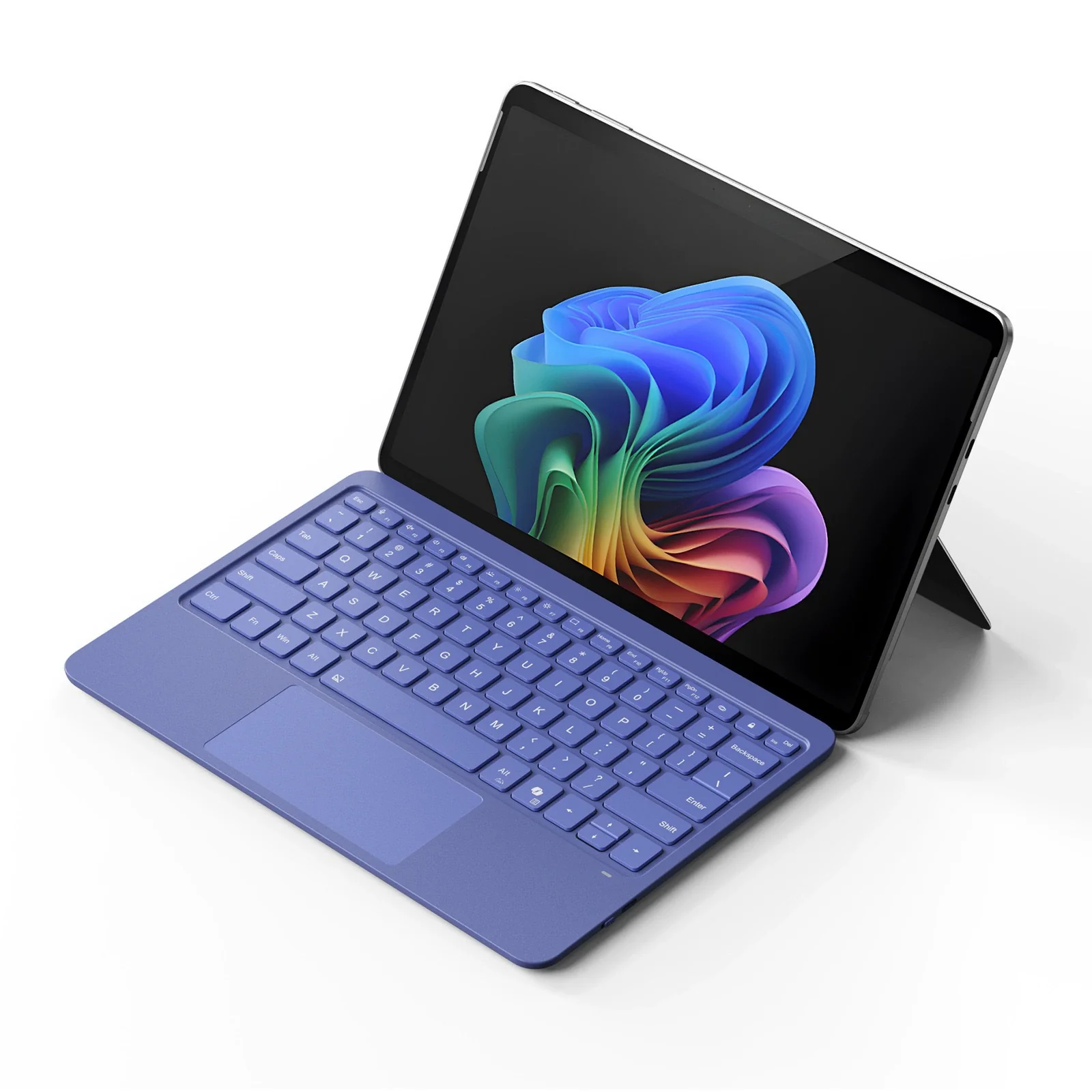 Compatible with Microsoft Surface Pro 12 (2025) - DUXDUCIS Wireless Bluetooth Magnetic Touch Keyboard With RGB Backlight - Image 5