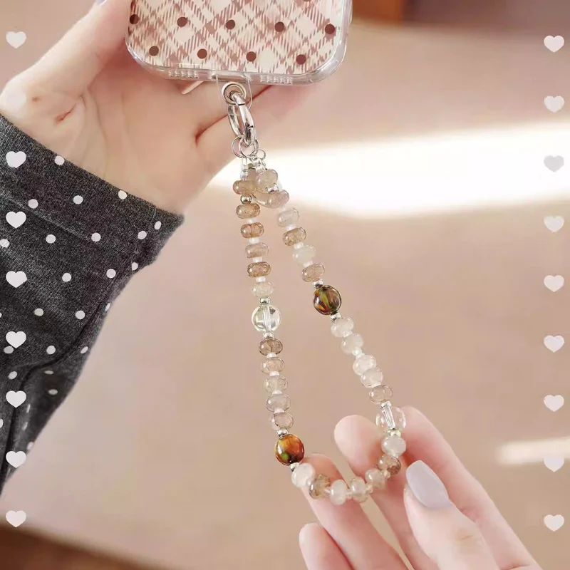 Cute Beaded Portable Phone Chain Pendant - Image 2