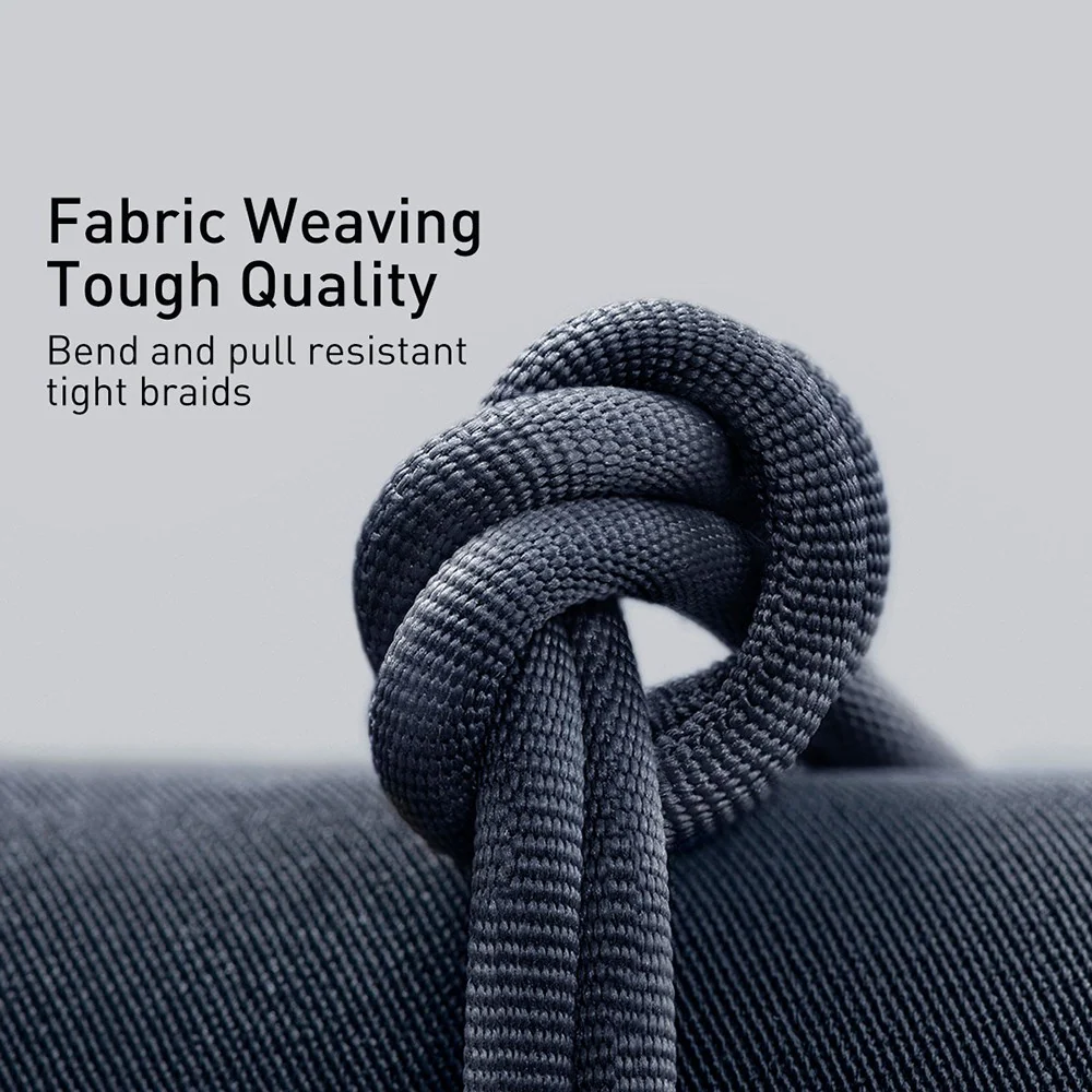 CW-FXP Baseus Crystal Shine Series Fast Charging Data Cable USB to Type-C 100W 1.2m - Black - Image 5