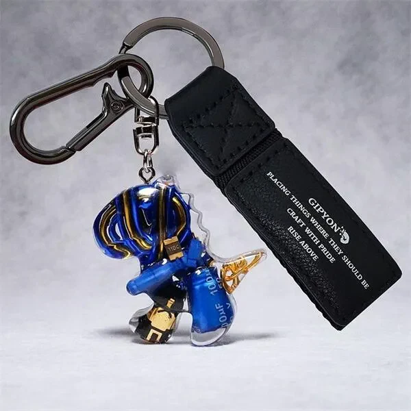 Cyberpunk Dino Car Keychain – Compact, Lightweight & Stylish - Image 6