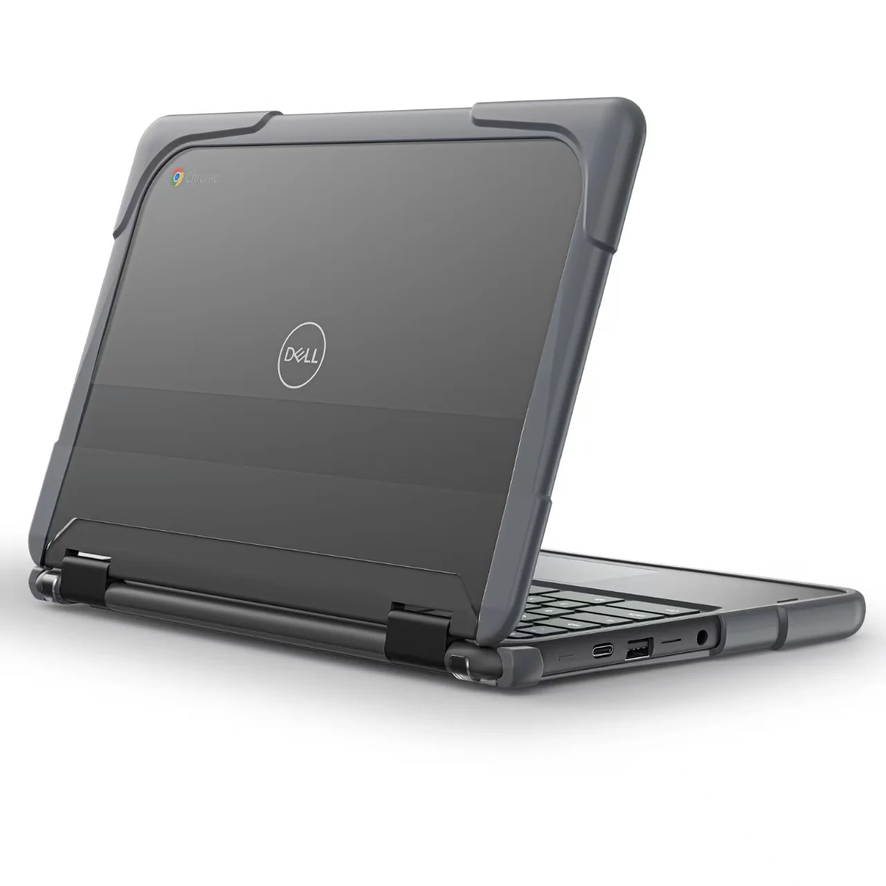Dell Chromebook 11 11.6‘’ (3100/3110) Matte Transparent Cooling Stand and Shockproof Case - Image 13