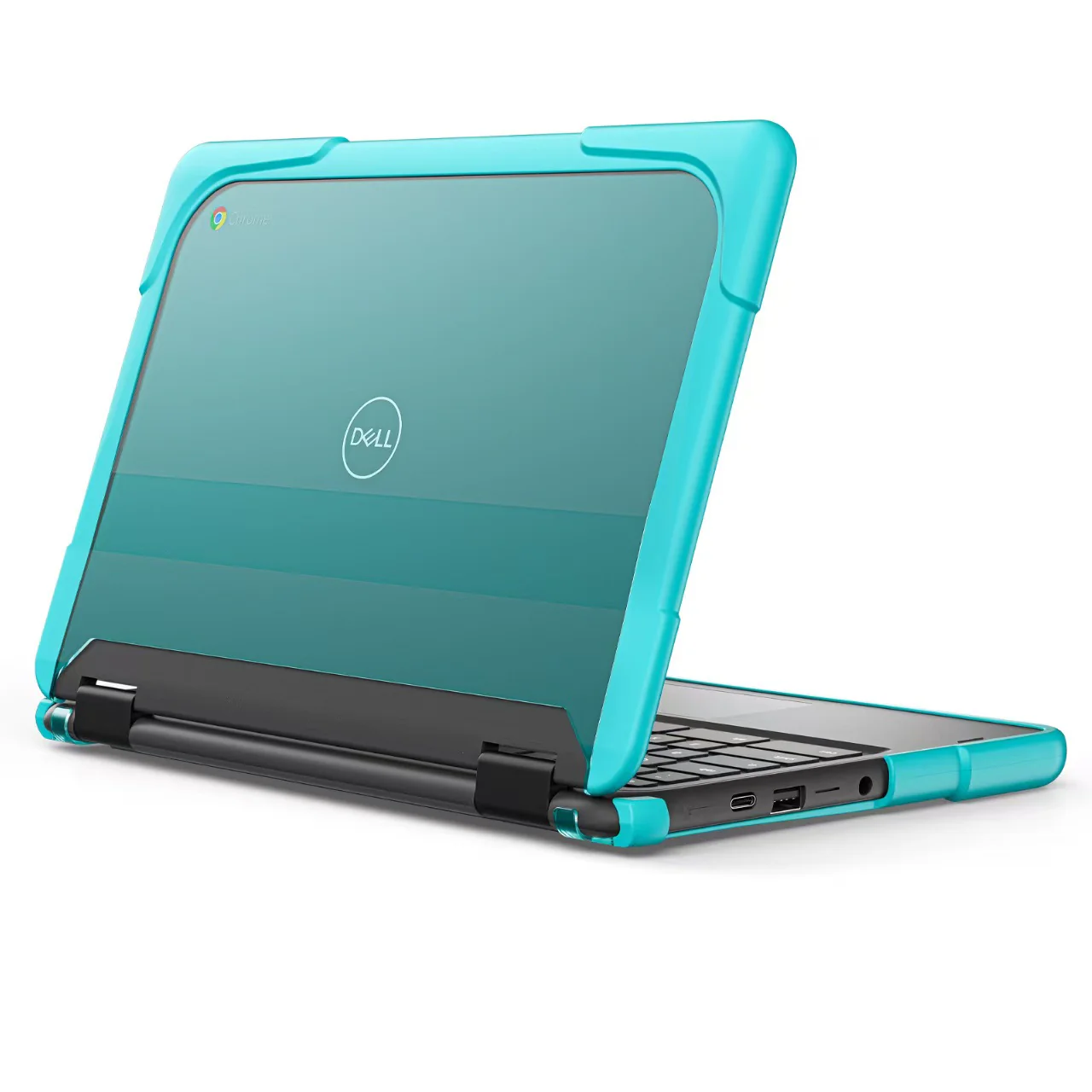 Dell Chromebook 11 11.6‘’ (3100/3110) Matte Transparent Cooling Stand and Shockproof Case - Image 2