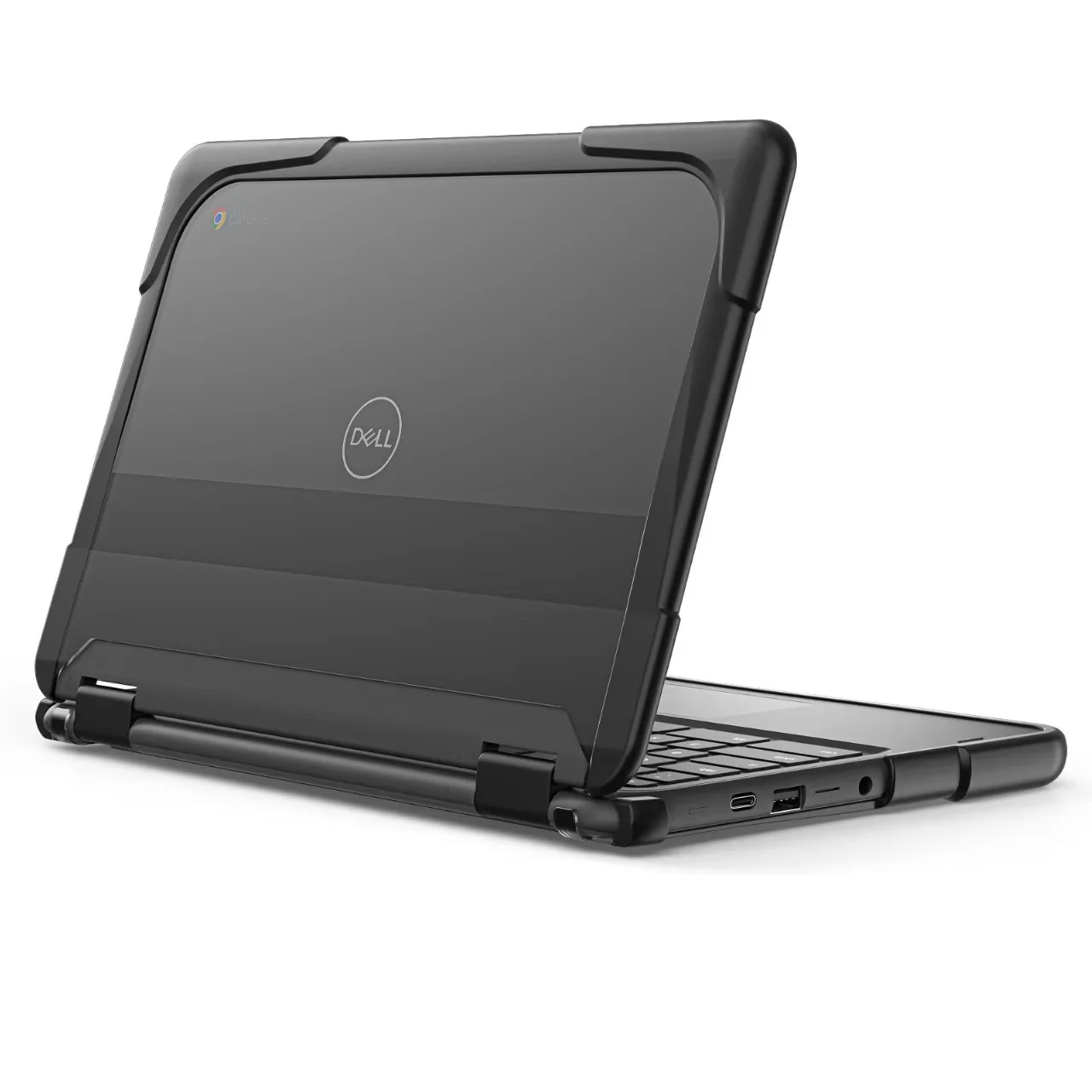 Dell Chromebook 11 11.6‘’ (3100/3110) Matte Transparent Cooling Stand and Shockproof Case - Image 3