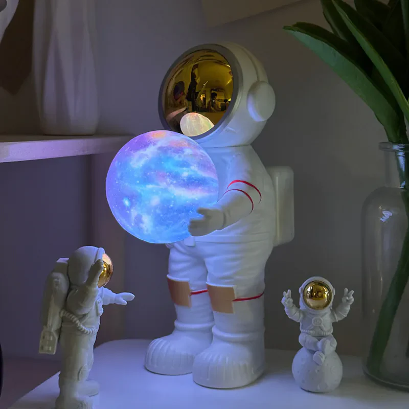 Desktop Astronaut Dreamy Moon & Starry Sky Portable Bluetooth Speaker - Image 7