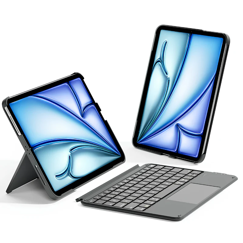 [Detachable] Apple iPad Air 4/5 10.9'' 4/5th Gen (2020/2022) Inateck Magnetic Touchpad Wireless Keyboard Case - Image 44