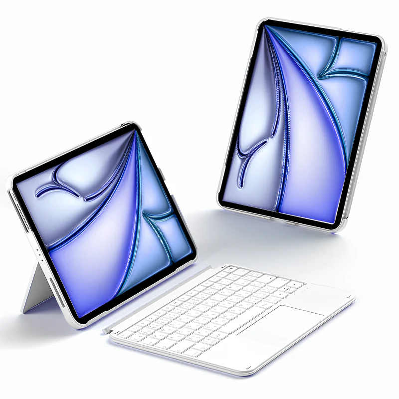 [Detachable] Apple iPad Air 4/5 10.9'' 4/5th Gen (2020/2022) Inateck Magnetic Touchpad Wireless Keyboard Case - Image 41