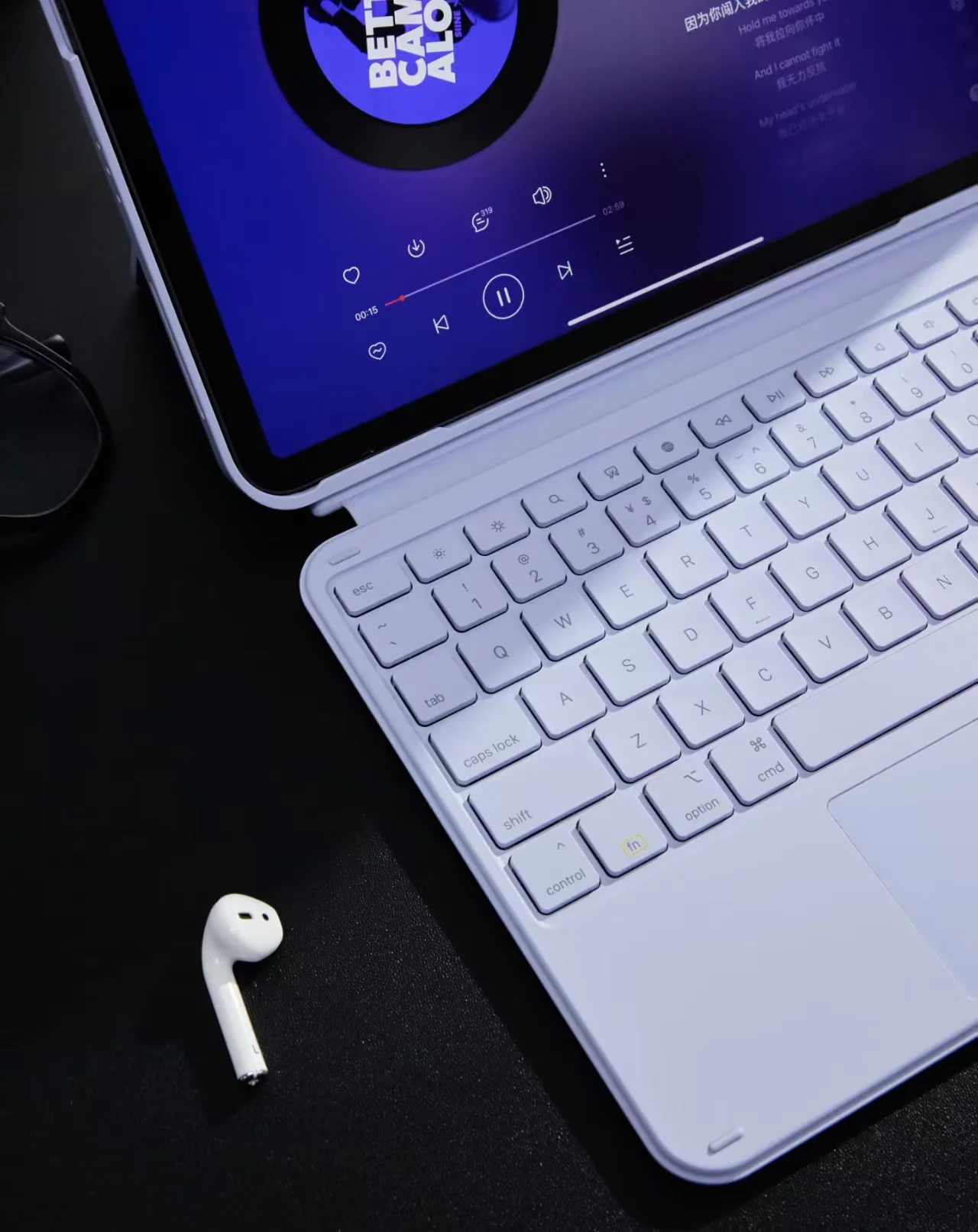 [Detachable] Apple iPad Air 4/5 10.9'' 4/5th Gen (2020/2022) Inateck Magnetic Touchpad Wireless Keyboard Case - Image 38