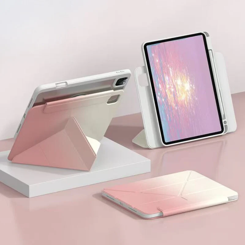 [Detachable] Apple iPad Mini 6/7 8.3'' 6/7th Gen (2021/2024) 360° Rotatable Gradient Full-cover Case With Pen Slot - Image 13