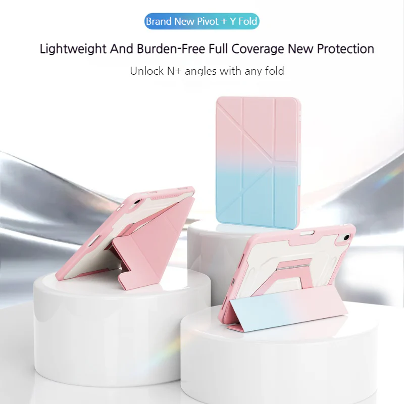 [Detachable][Built-in Stand] Apple iPad 10.9/11'' 10/11th Gen (2022/2025) Multi-Functional Shockproof Full Body Protective Cover - Image 2