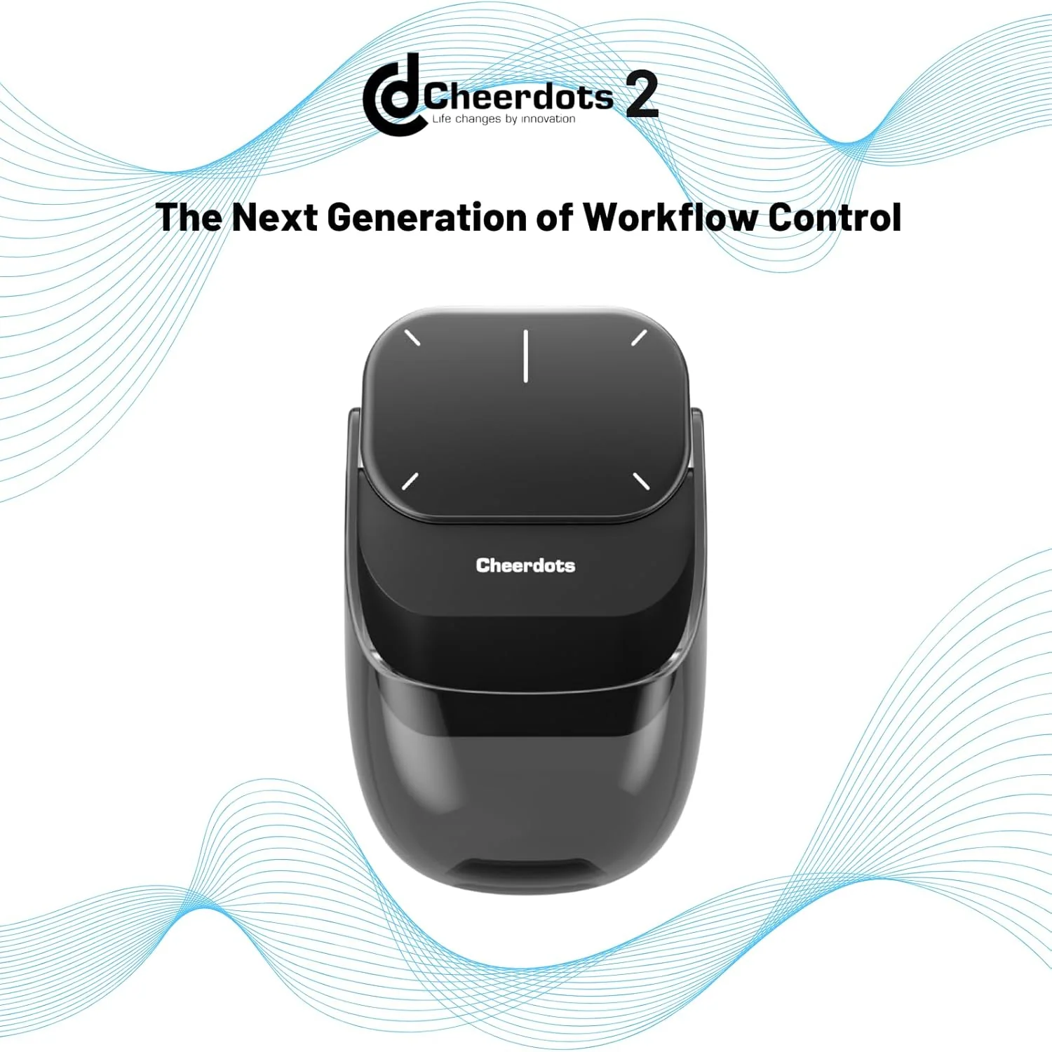 [Detachable] Cheerdots 2 Bluetooth Detachable Air Mouse Touchpad Mouse With Voice Recording - Image 3
