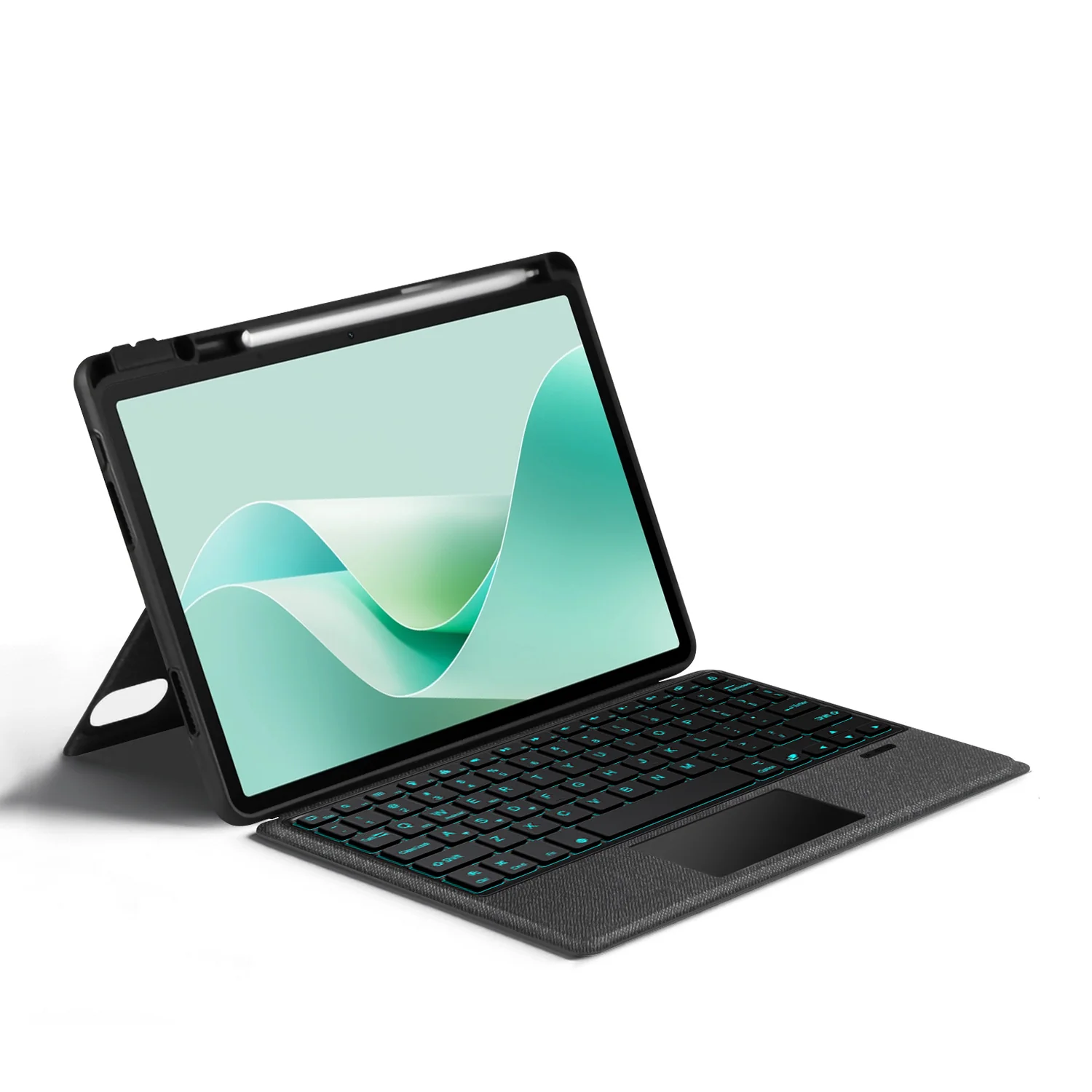 [Detachable] Huawei MatePad 10.4 (2020/2022) Magnetic Wireless Touchpad Keyboard Case - Image 11