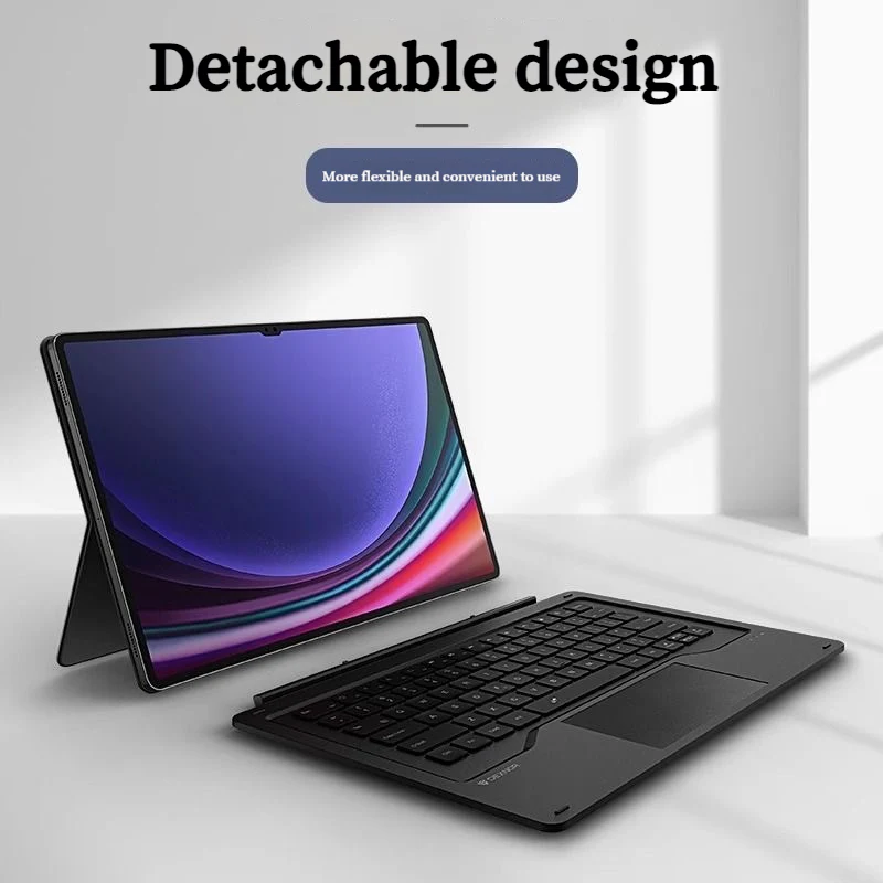 [Detachable Magic Keyboard] Samsung Tab S9 Ultra & S10 Ultra 14.6" - Dexnor Multifunctional Trackpad Magnetic Smart Wireless Bluetooth Case With RGB Backlit - Image 3