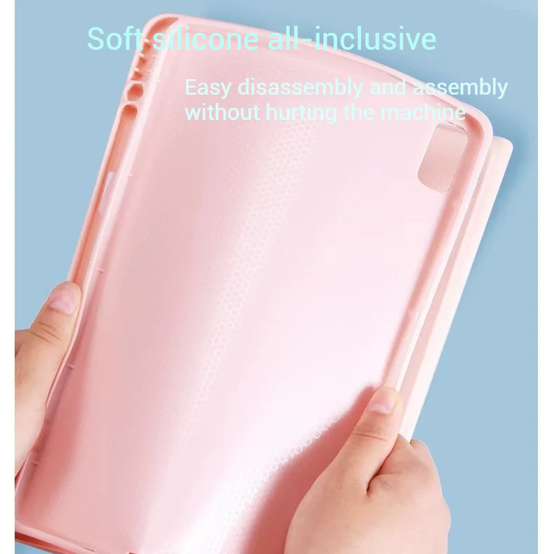 [Detachable] Motorola Moto Tab G70 11"(2022) Minimalist Wireless Toupad Leather Shockproof Case - Image 13