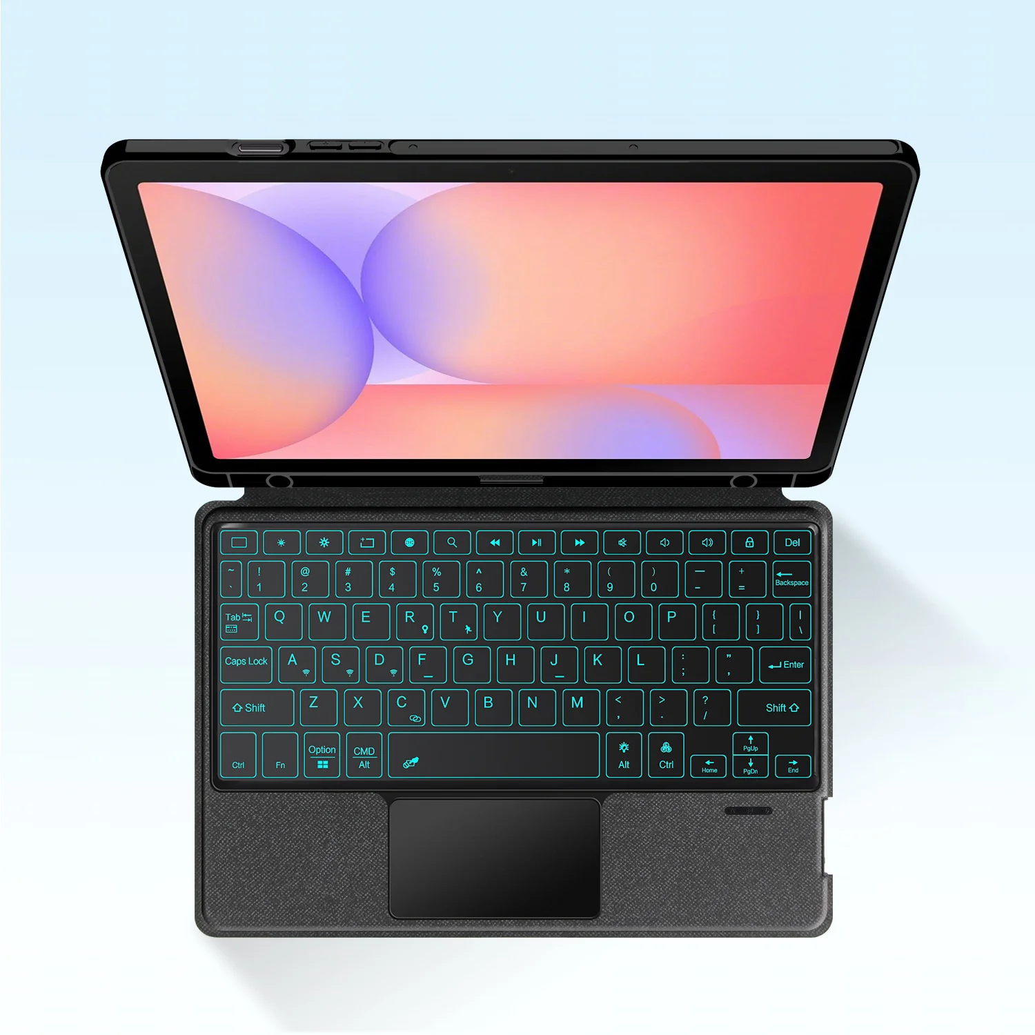 [Detachable] Samsung Galaxy Tab S11 11" (2025) Smart Trackpad Blutooth Wireless Keyboard Case With RGB Backlit - Image 8