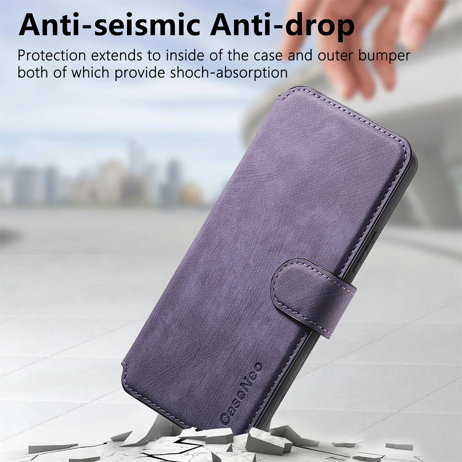[Detachable Wallet][With Card Slot] Xiaomi Redmi Note 8/Pro/T Premium Leather Magnetic Shockproof Wallet Series Case - Image 5