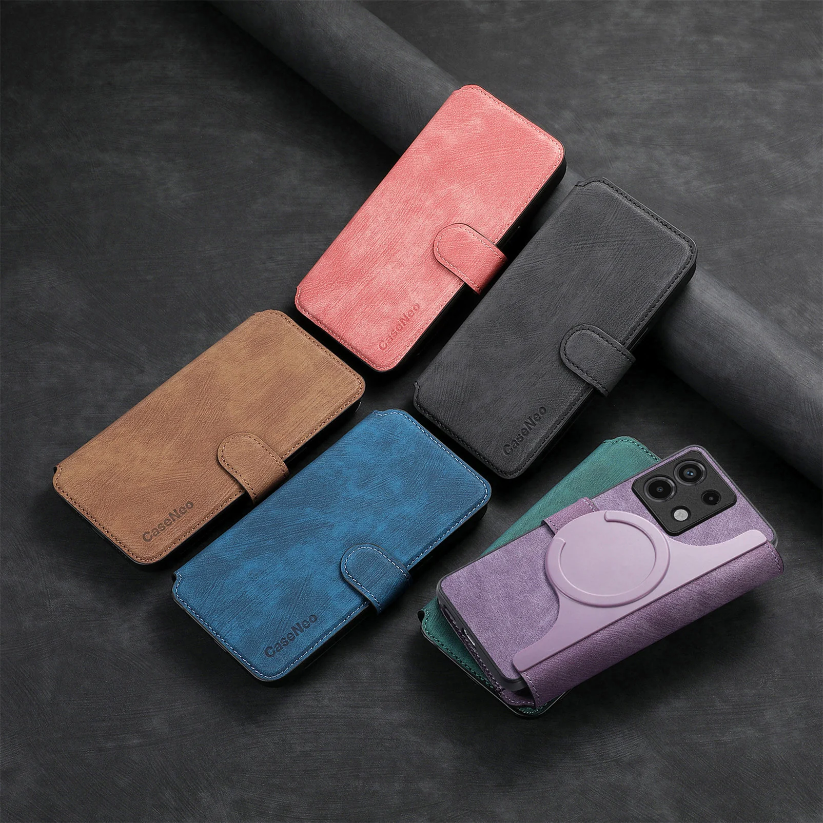 [Detachable Wallet][With Card Slot] Xiaomi Redmi Note 8/Pro/T Premium Leather Magnetic Shockproof Wallet Series Case - Image 9