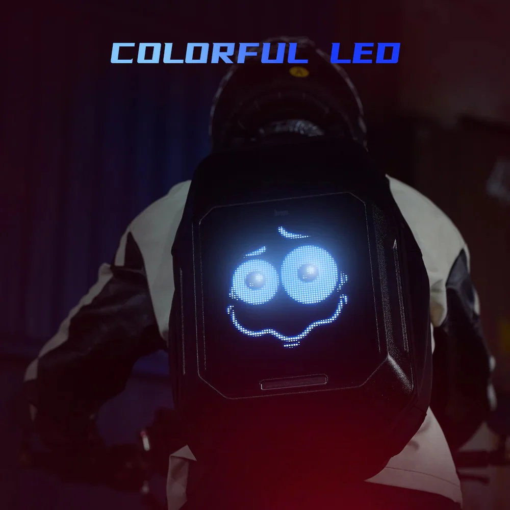 Divoom Cyber-Bag Pixel Art LED Backpack - Image 7