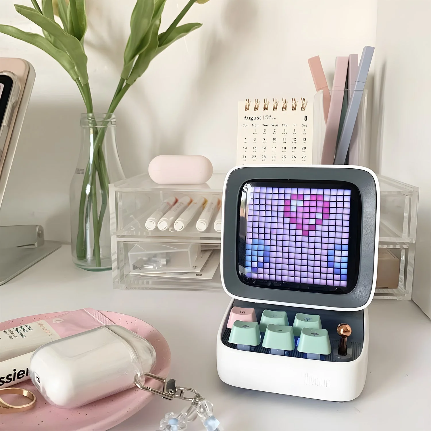Divoom Ditoo Retro Pixel Art Game Bluetooth Speaker With 16X16 LED App Controlled Front Screen - Image 10