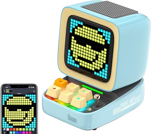 Divoom Ditoo Retro Pixel Art Game Bluetooth Speaker With 16X16 LED App Controlled Front Screen - Image 2