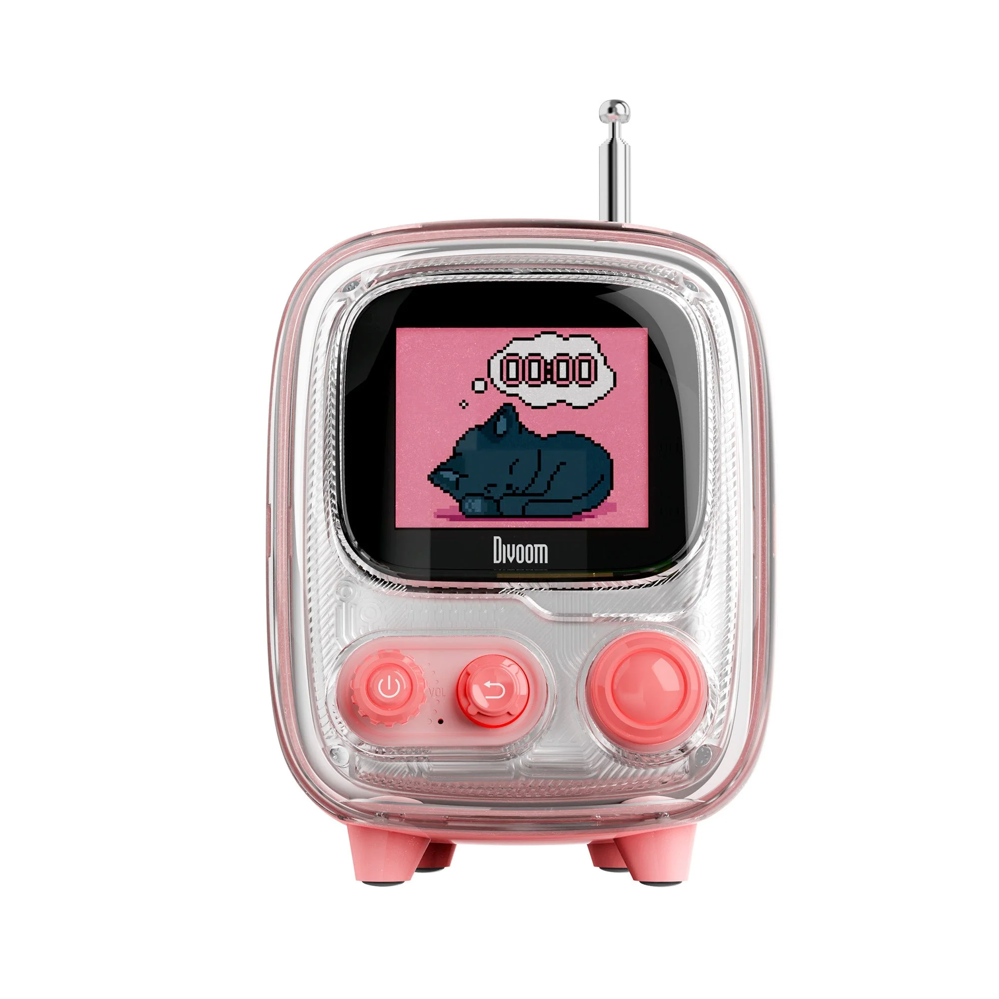 Divoom Tiivoo-2 FM Radio Bluetooth Speaker With Alarm Clock And Upload Photos,Pixel Art Retro Mini Small Cute Wireless Speaker For Party Office Home Desk Bedroom - Image 15
