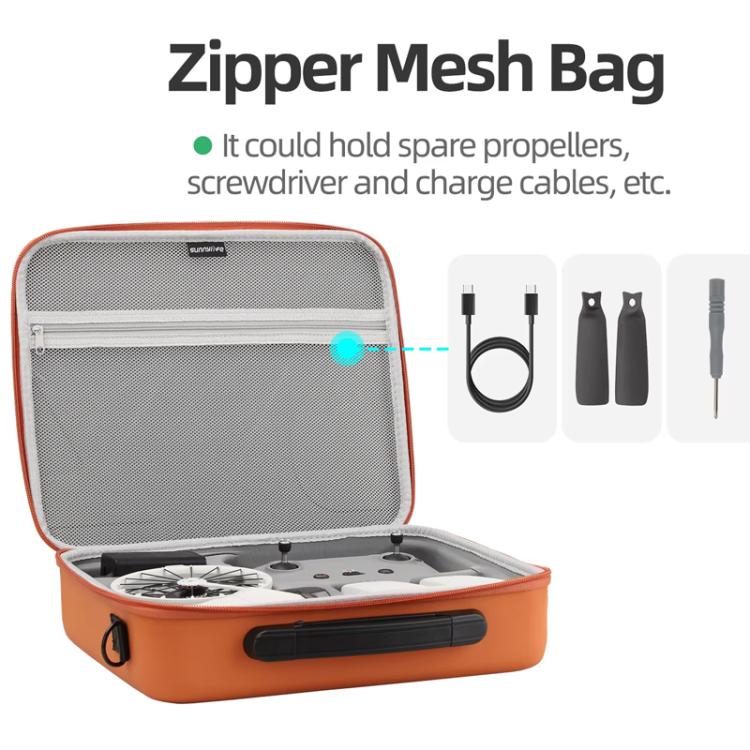 DJI Flip Sunnylife FP-B958 Storage Bag Vlog Aerial Camera Protective Case Accessory - Image 7