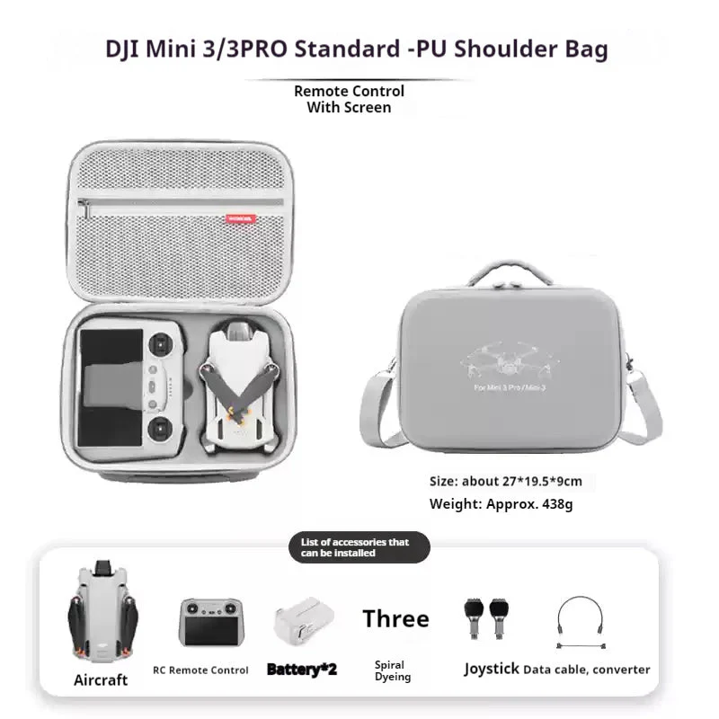 DJI Mini 3/4 Pro/2 SE Storage Bag Portable Case - Image 11