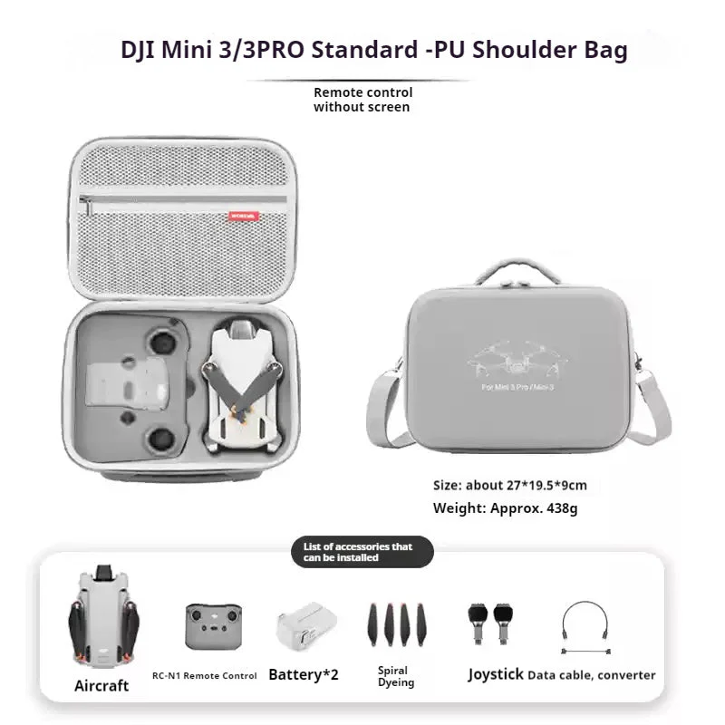 DJI Mini 3/4 Pro/2 SE Storage Bag Portable Case - Image 6