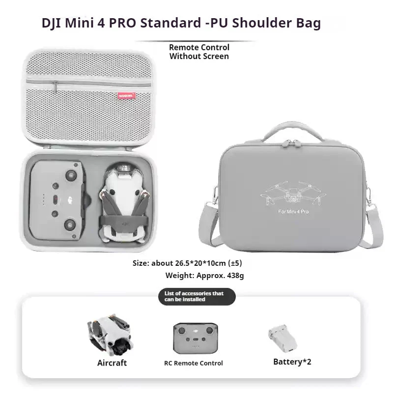 DJI Mini 3/4 Pro/2 SE Storage Bag Portable Case - Image 8