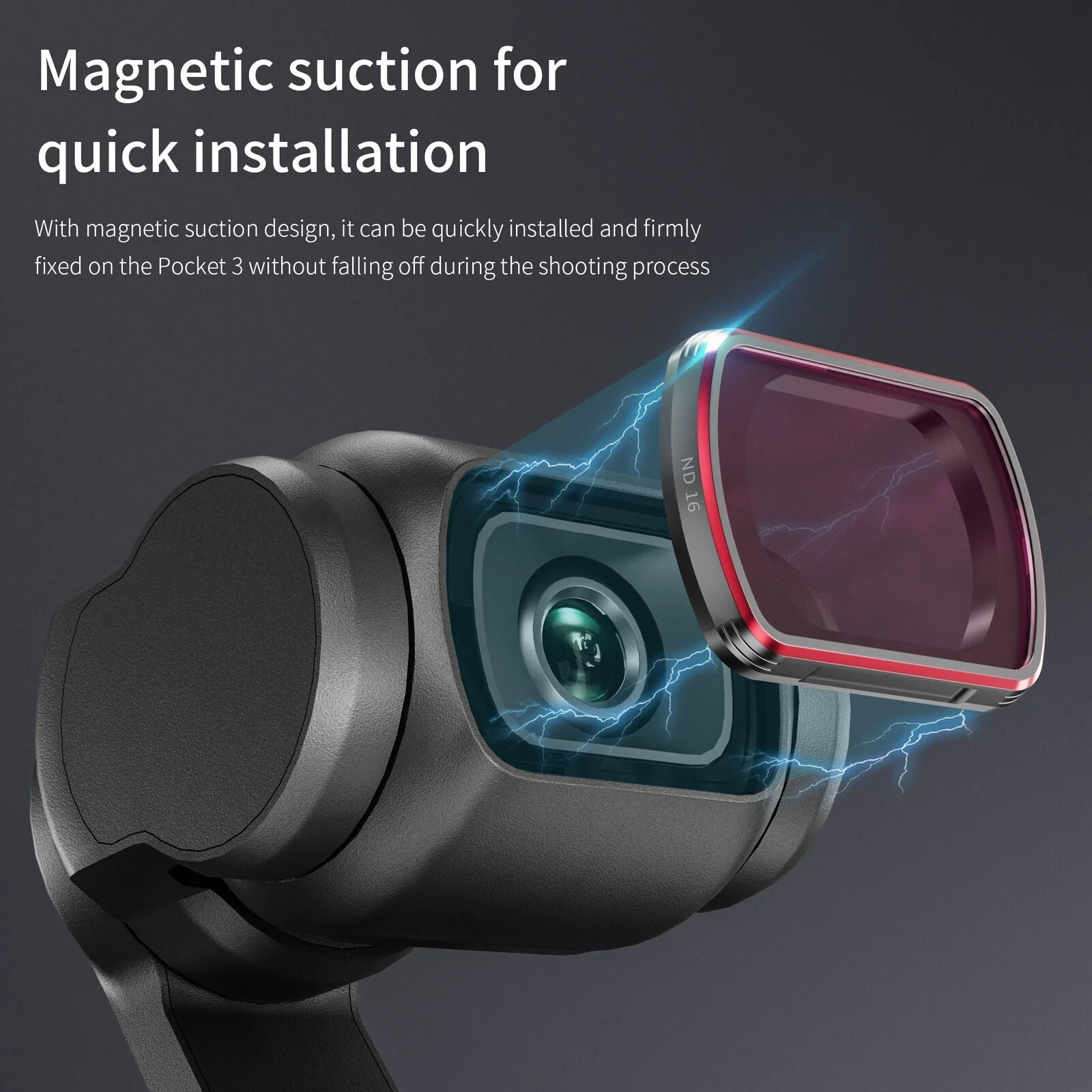 DJI Osmo Pocket 3 Magnetic ND Filters Set 6 PCS - STARTRC - Image 5