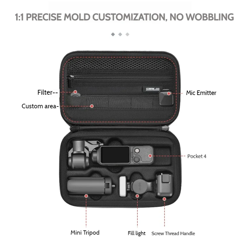DJI Osmo Pocket 4 STARTRC All-in-One Storage Carrying Case - Image 3