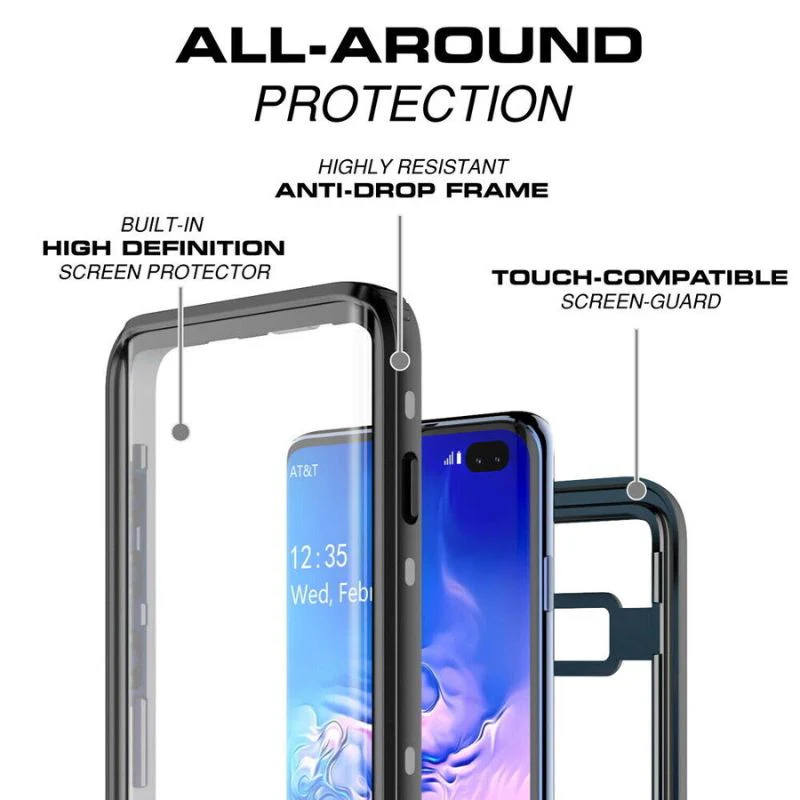 [Dot Series] Samsung Galaxy S10(SM-G973)/ S10 Plus (SM-G975) Redpepper IP68 Waterproof Heavy Duty Tough Armor Case - Image 2