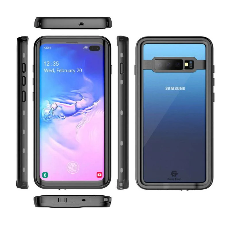 [Dot Series] Samsung Galaxy S10(SM-G973)/ S10 Plus (SM-G975) Redpepper IP68 Waterproof Heavy Duty Tough Armor Case - Image 3